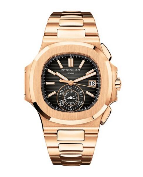 Cheap Patek Philippe Nautilus Chronograph Date Full Gold 5980/1R-001